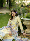 Roheenaz Flanerie Lawn'25 Gisele-4A Unstitched Dyed Lawn