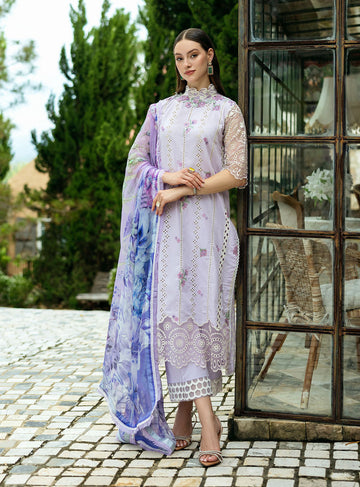 Roheenaz Flanerie Lawn'25 Elisa-7B Unstitched Dyed Lawn