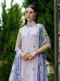 Roheenaz Flanerie Lawn'25 Elisa-7B Unstitched Dyed Lawn