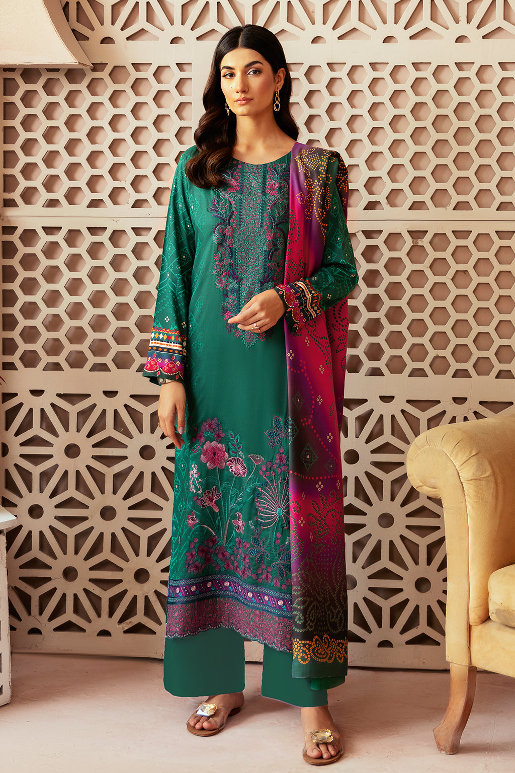 Ramsha Unstitched Riwaz Viscose Vol.3 J-301