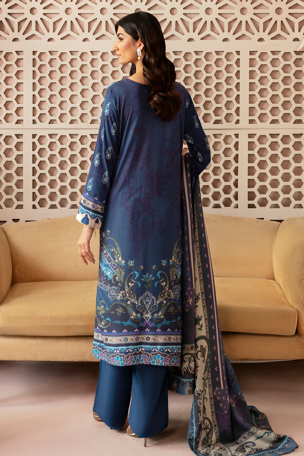 Ramsha Unstitched  Riwaz Viscose Vol.3 J-302