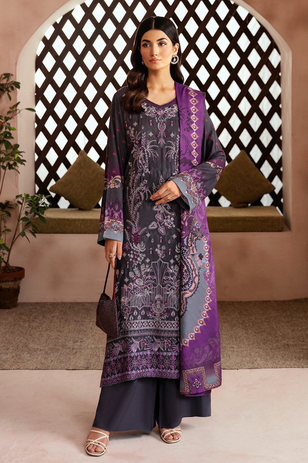 Ramsha Unstitched  Riwaz Viscose Vol.3 J-303