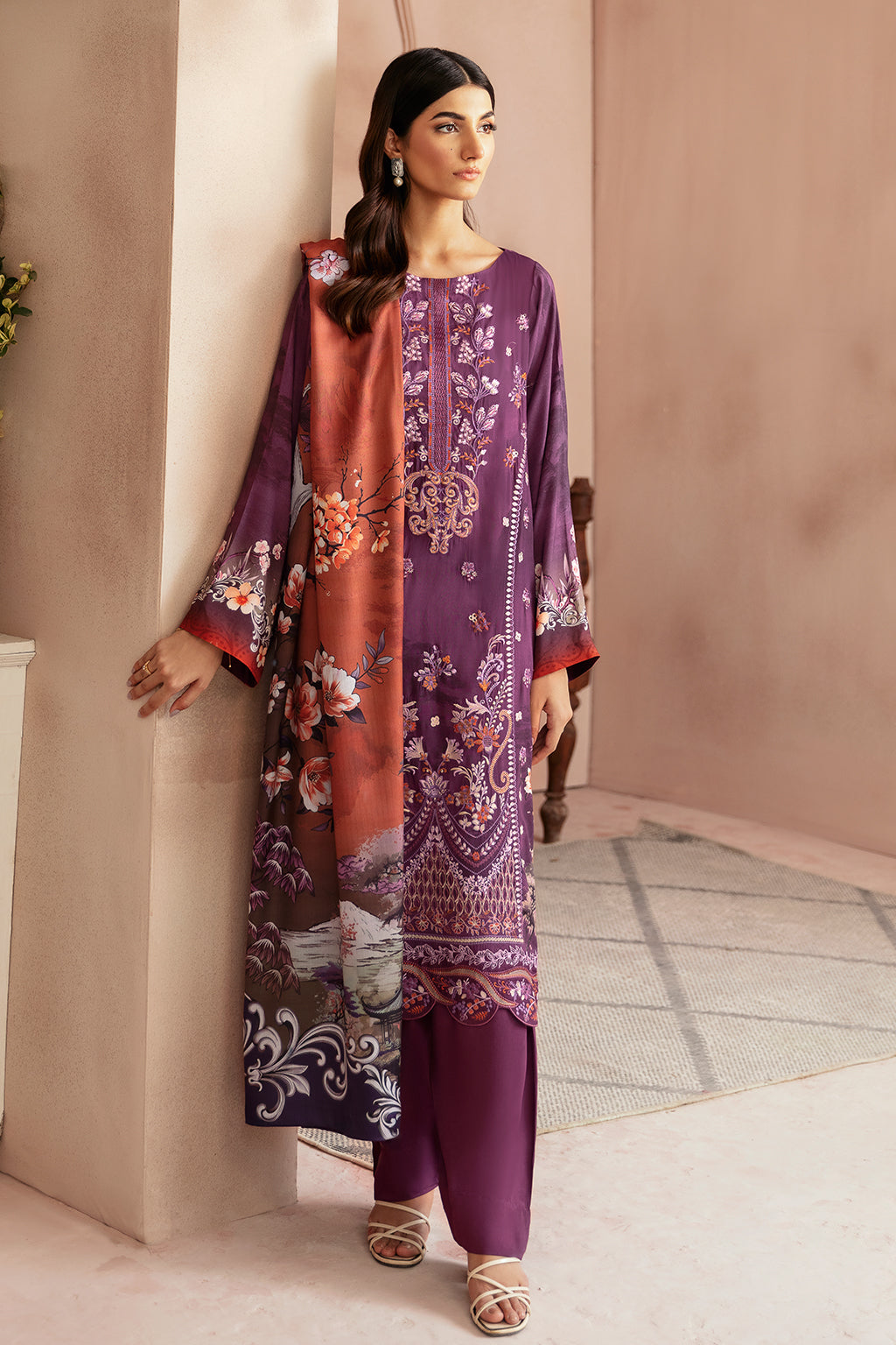 Ramsha Unstitched Riwaz Viscose Vol.3 J-309