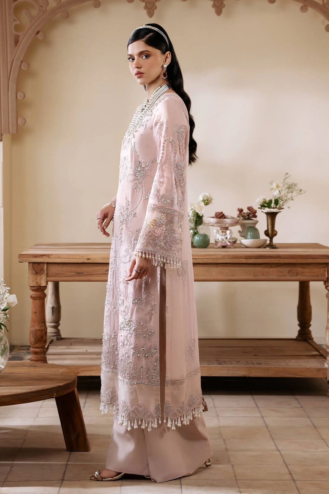 Serene Muse Unstitched Luxury Chiffon Formals – S-1085 Cherie