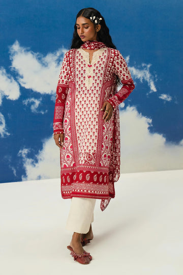 Sana Safinaz  Unstitched  Cord-Set Mahay Summer Vol-II 3A