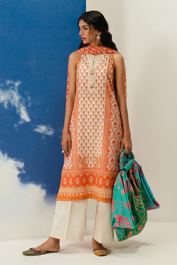 Sana Safinaz  Unstitched  Cord-Set Mahay Summer Vol-II 3B