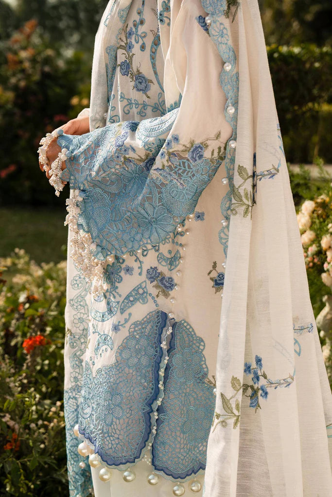 Sana Safinaz Unstitched Luxury Lawn Collection 2024 4A