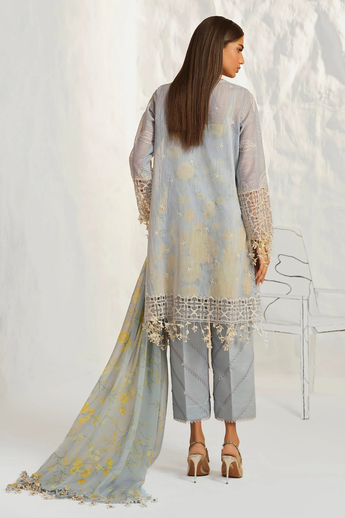 Sana Safinaz  Unstitched Muzlin Vol.2 Eid 2024 16A