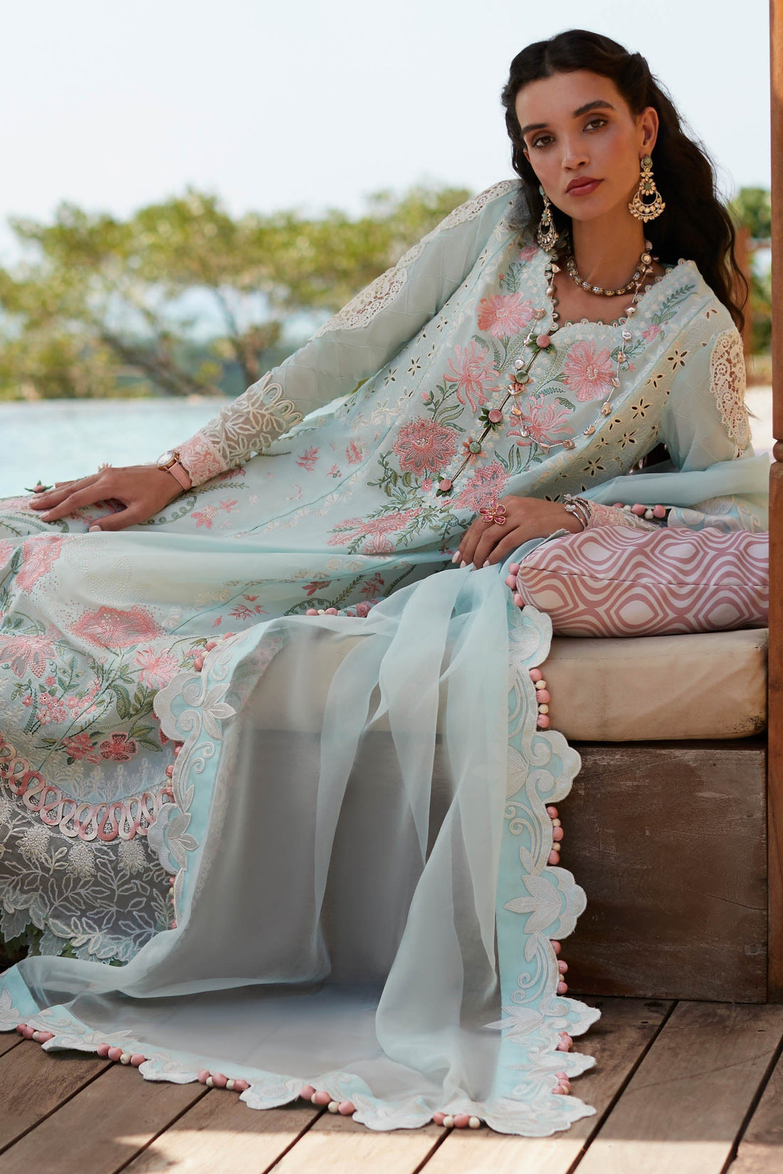 Elan Luxury Lawn Collection 2023 – ZIVA (EL23-03 A)