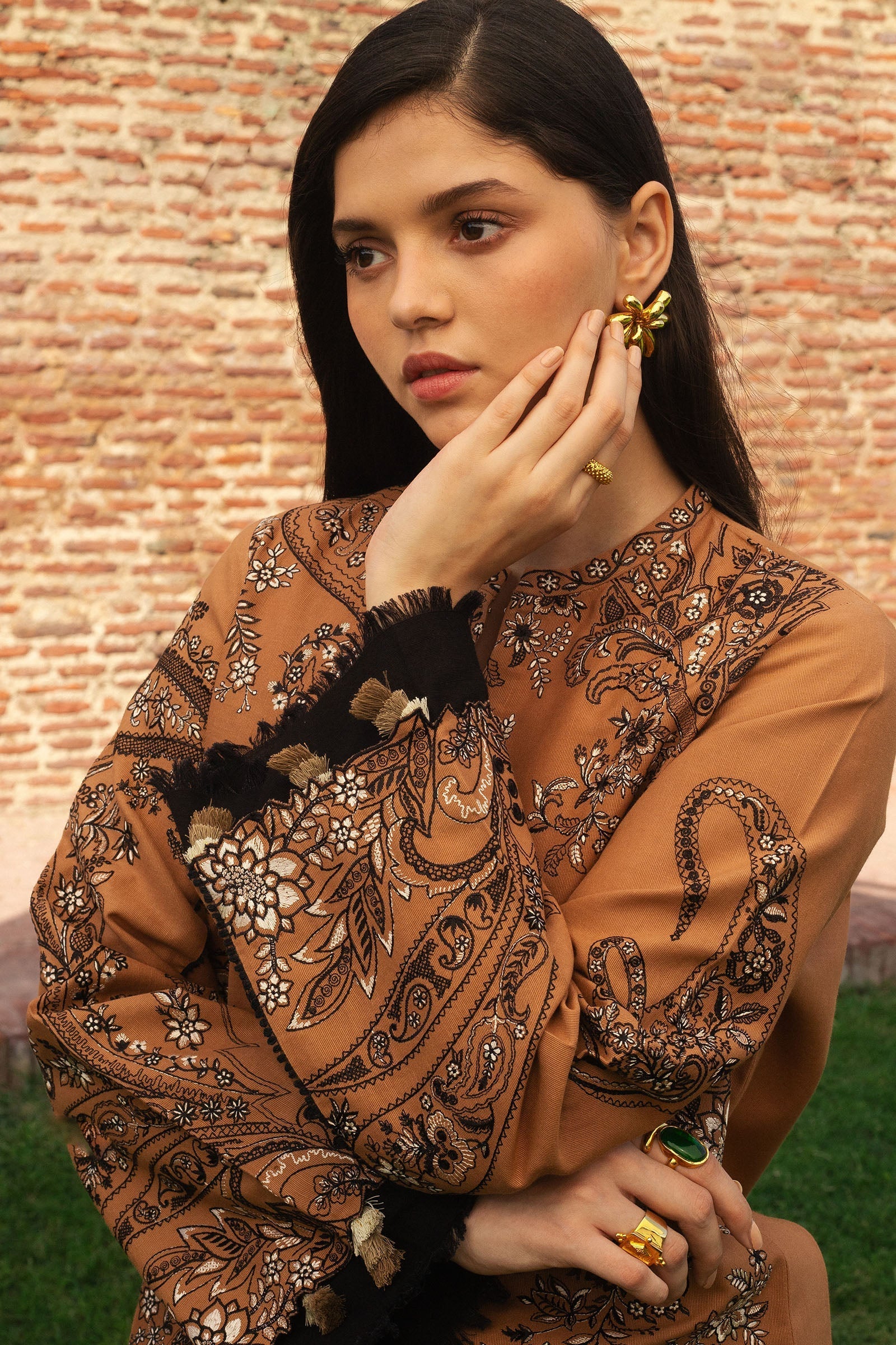 Zara Shahjahan Unstitched Winter Collection 2024ROYA-D6