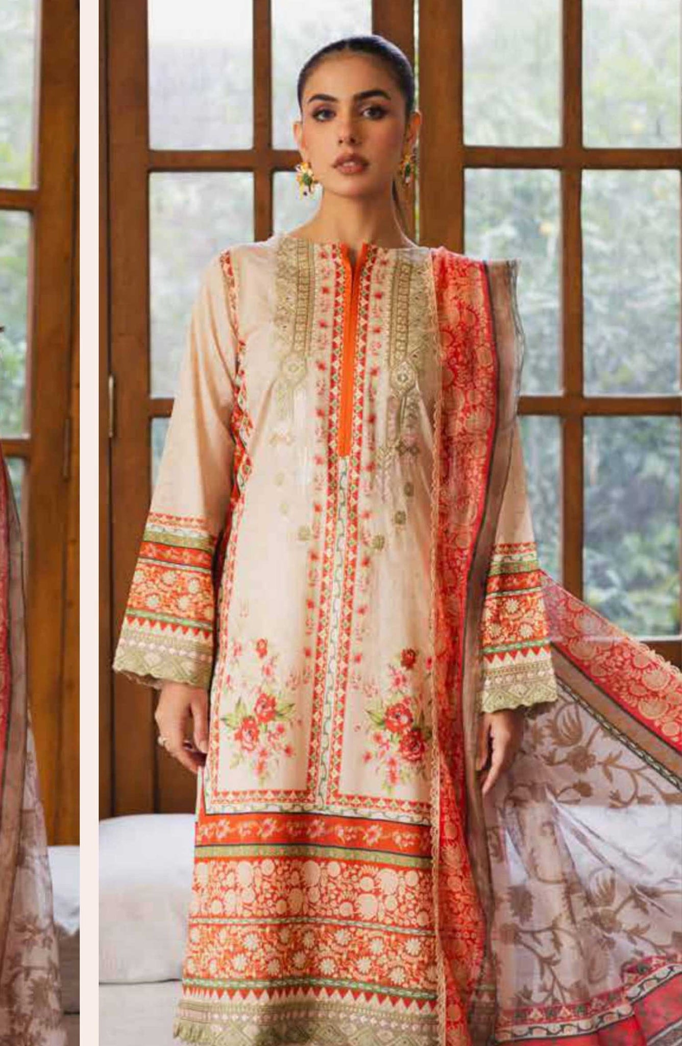 Freesia Zen Zaynab Embroidered Lawn Collection 2025