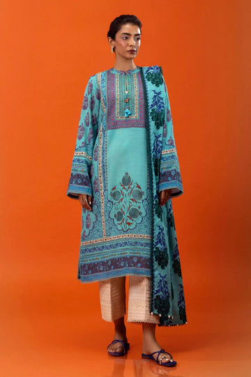 Sana Safinaz Unstitched 2 pc Mahay Winter 2024 3B